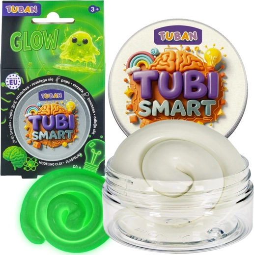 Tubi Smart svetleči plastelin Glow