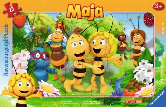 RAVENSBURGER sestavljanka Čebelica Maja, 15 delov