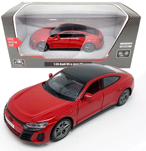 Kovinski model avtomobila 1:36 Audi RS e-tron GT s svetlobnimi in zvočnimi učinki