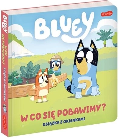 Bluey: Kaj se bova igrala? Knjiga z okenci