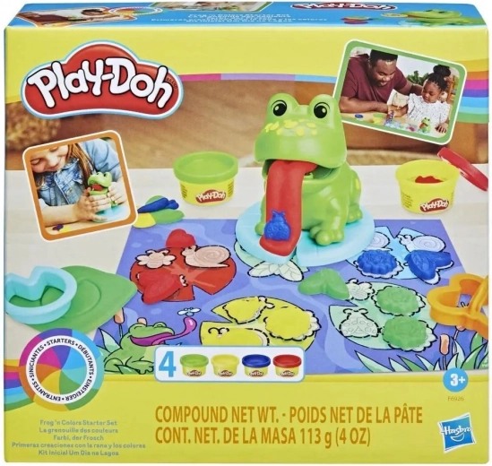 Play-Doh Starters Žaba – učenje barv