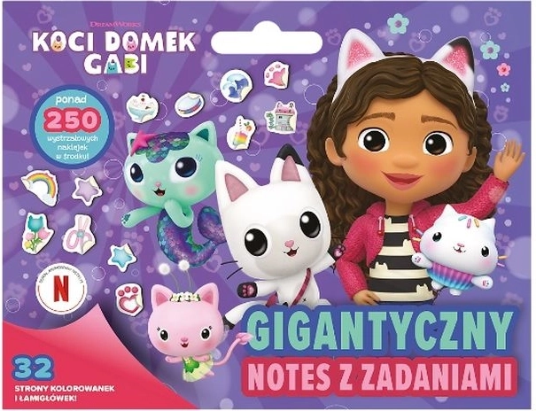 Gabbyna mačja hišica – gigantski otroški zvezek