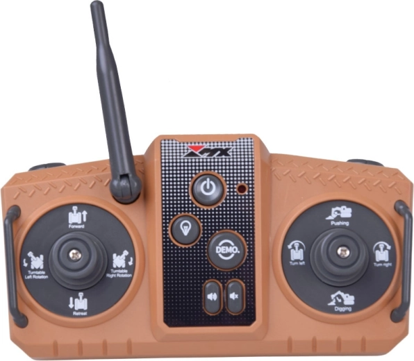 Gladko upravljanje 2,4 GHz z gumbom DEMO