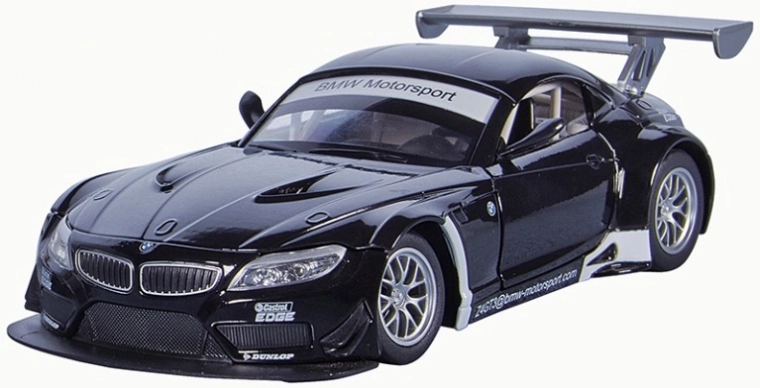 Kovinski model BMW Z4 GT3 1:32 s svetlobnimi in zvočnimi učinki