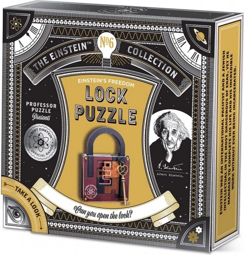 Professor Puzzle miselni izziv Einstein: ključavnica