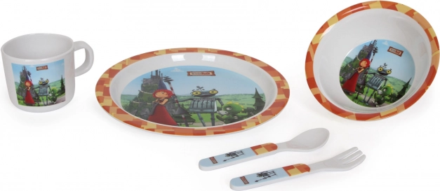 Jedilni set vitez Rust