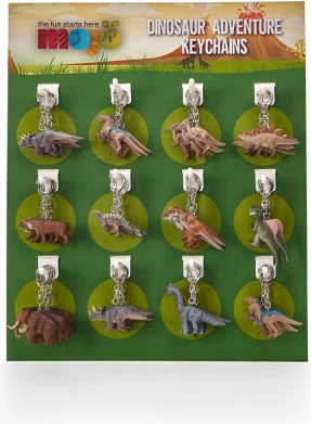 Mojo obesek za ključe Dinozavri 72 kos