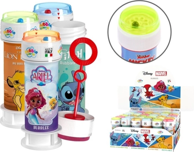 Disney Marvel milni mehurčki 60 ml, displej 36 kosov