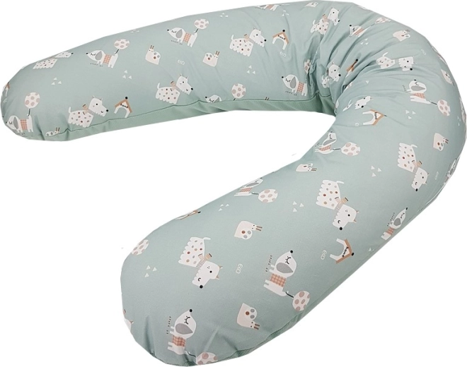 Ergonomska U-opora za nosečnost in dojenje