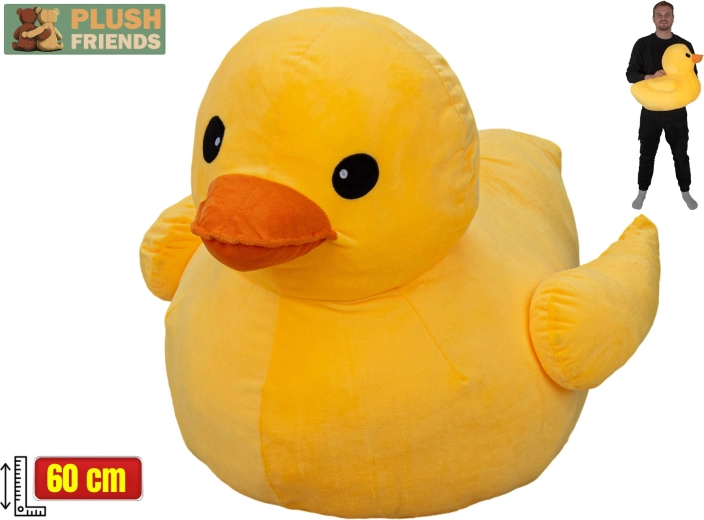 Plišasta račka Plush Friends 60 cm