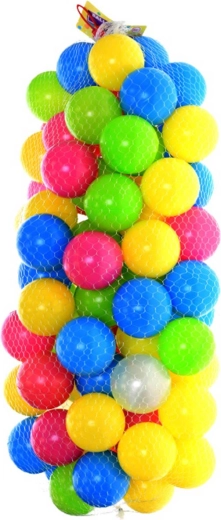 Barvne baby žogice za bazenček 6 cm (100 kos)