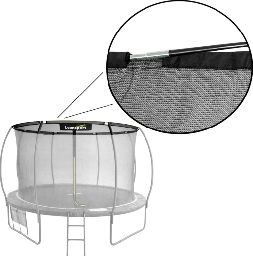 Zgornji obroč za trampolin 16 ft Lean Sport Best