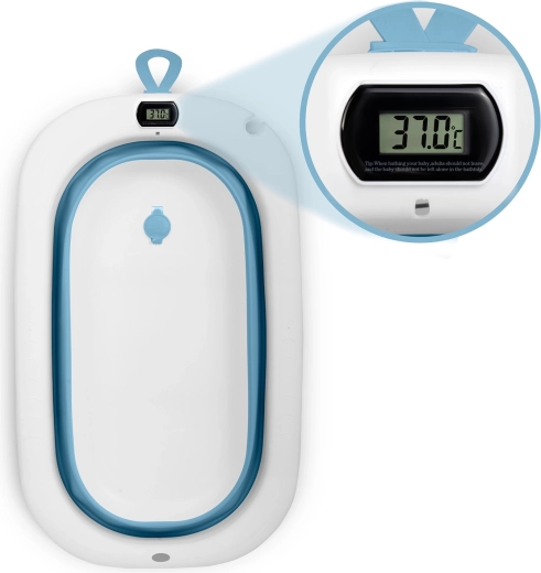 Elektronski termometer z jasnim LCD-jem in varnostnim čepom