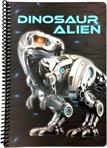 Neon Game Back Me Up Spiral Notebook
