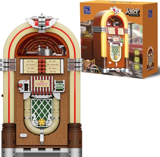 Pantasy retro interaktivni jukebox iz kock (1273 kosov)