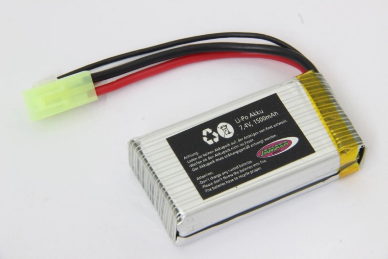 Jamara baterija Quadrodrom LiPo 7,4 V 1500 mAh – 1 kos