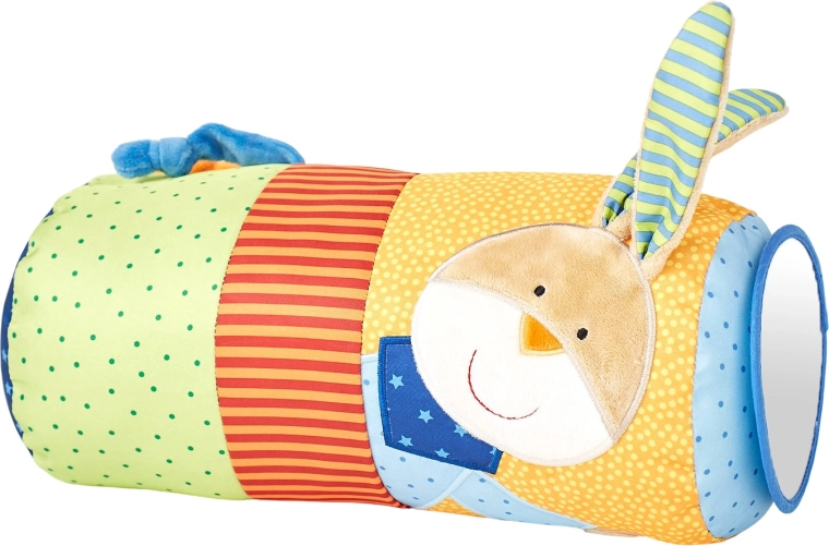 Senzorični valj za plazenje – zajček Sigikid 30 cm