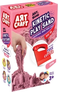 Art Craft kinetični pesek rožnat 500 g
