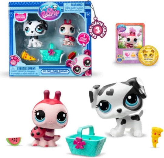 Hasbro Littlest Pet Shop piknik set s figuricami in dodatki