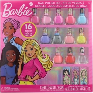 Barbie komplet za lupljenje laka za nohte – 1 kos