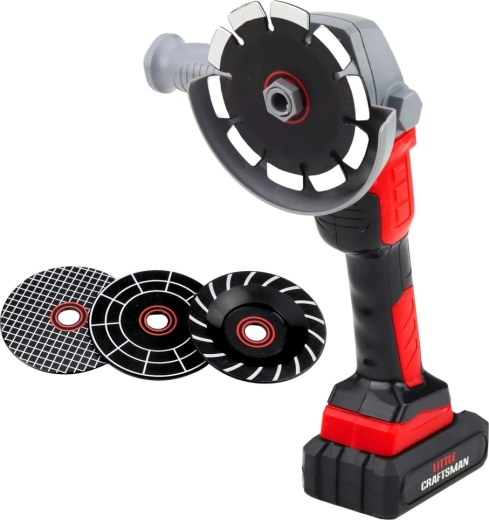 Realistični kotni brusilnik z izmenljivimi koluti