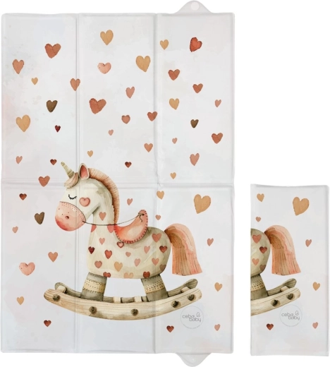 Ceba baby potovalna previjalna podloga basic rocking horse 60 × 40 cm