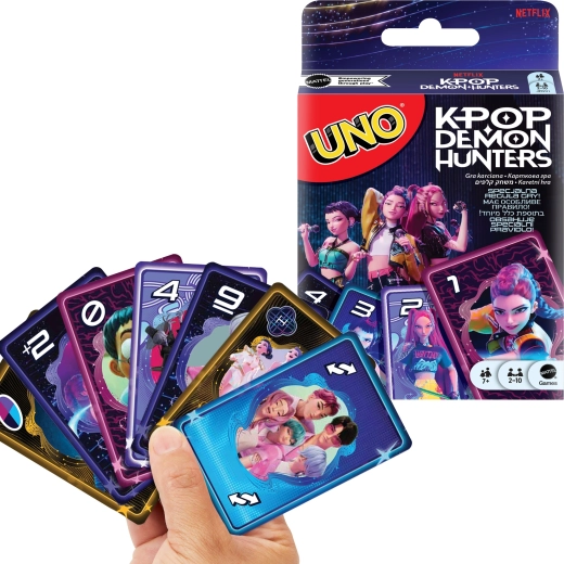 Kartna igra UNO KPop Demon Hunters