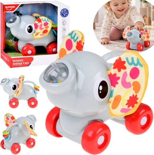 Sensory Elephant on Wheels for Children