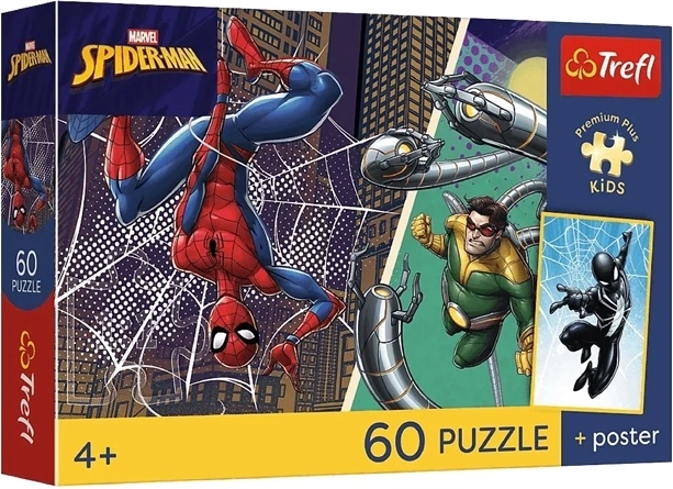 Puzzle Premium Plus kids Marvel: superjunaški dan, 60 kosov