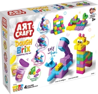 Art Craft komplet za modeliranje kock 400 g