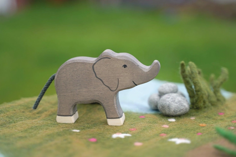 Painted with water-based paints and delicate details