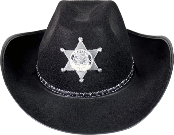 Sheriff badge and western look