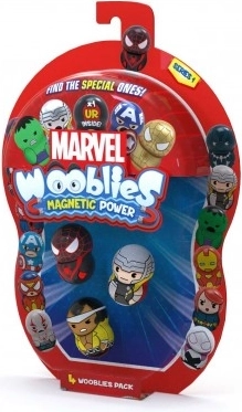 Wooblies magnetne figurice 4 kosi – zbirateljski set MARVEL