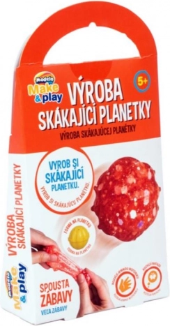 Modelirna masa za izdelavo poskakujoče žogice – oranžna