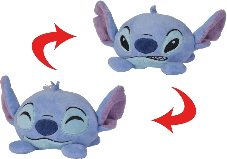 Disney Lilo in Stitch – obojestranska plišasta igrača Stitch 8 cm
