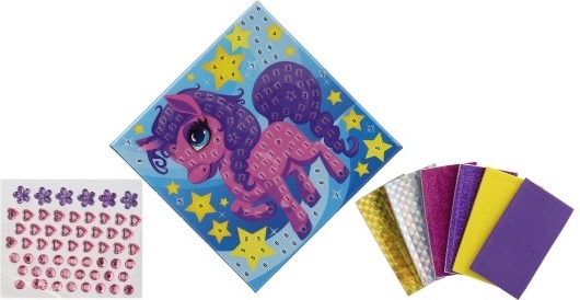 Mosaic by numbers – easy crafting