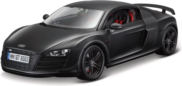 Maisto Audi R8 GT mat črn 1:18