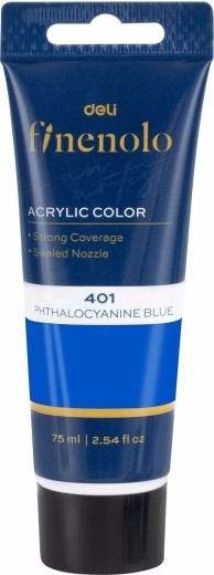 Akrilna barva 75 ml – Temno modra
