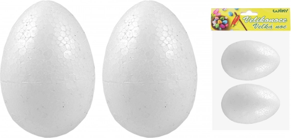 Dekorativna jajčka iz polistirena 9 cm