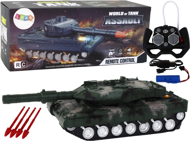 Zeleni RC tank