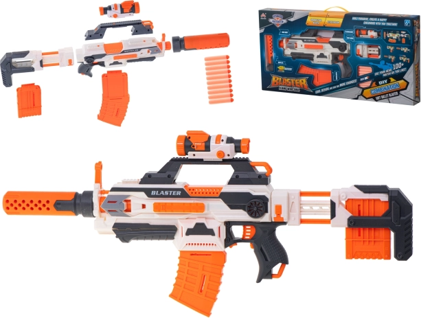 Modularni penasti blaster 4v1 s priborom in 30 naboji