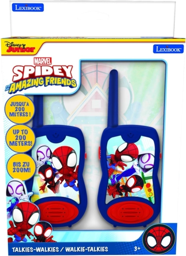 Otroški walkie-talkie LEXIBOOK Spidey z dosegom 200 m