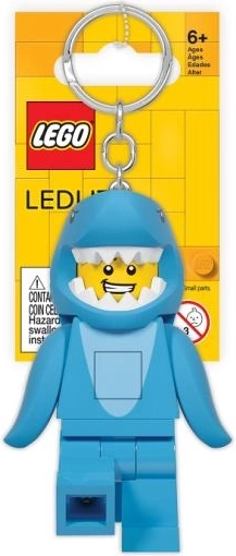Lego Iconic svetleči obesek za ključe morski pes