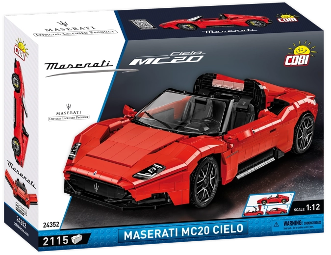 Cobi Maserati MC20 Cielo konstrukcijski komplet 1:12 (2115 delov)