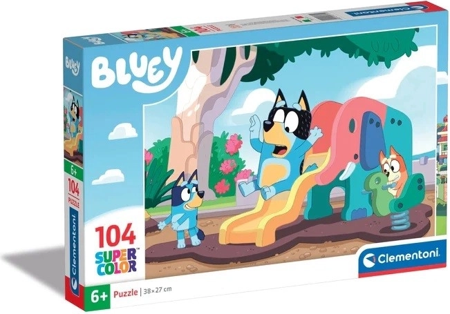 sestavljanka 104 kosov bluey