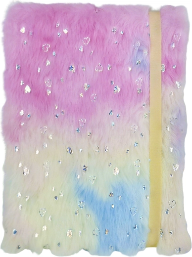 Plush notebook A5 - 1 piece