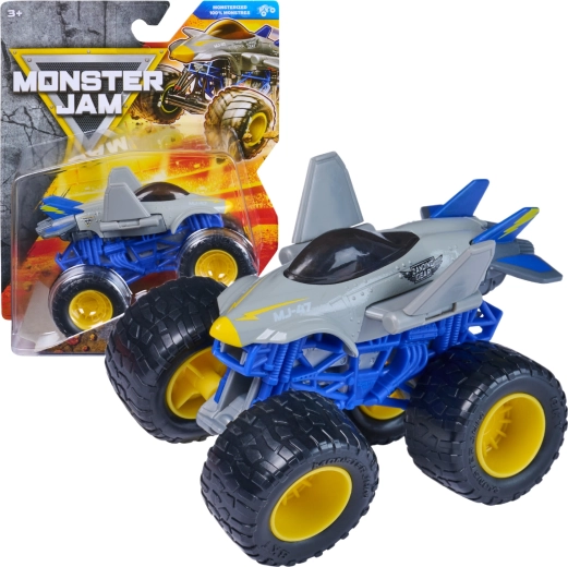 Monster Jam Landing Gear monster truck v merilu 1:64