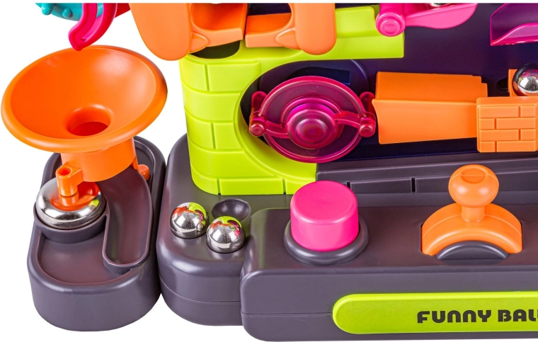 Controlled with buttons and rotary elements