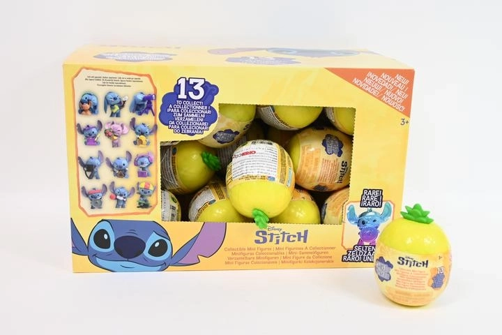 Stitch figurica v ananasovi kapsuli (naključni model)