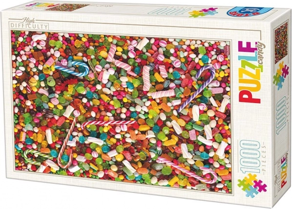 Sestavljanka sladkarije 1000 kosov D-TOYS